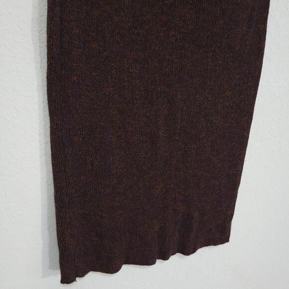 Vintage 90s Skirt Richard and Co Womens M Ribbed Knit Pencil Straight Stretch - Picture 10 of 10